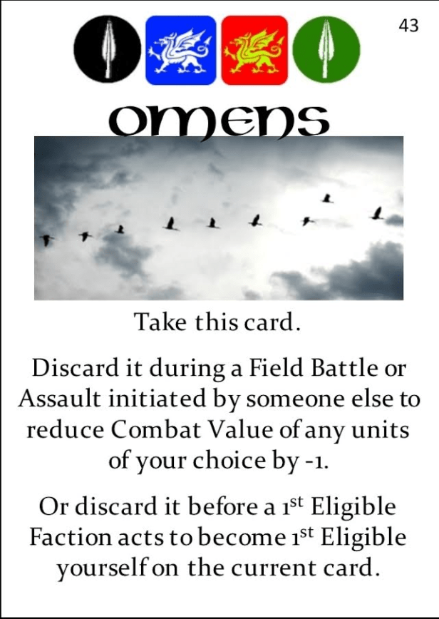 Pendragon Omens Event