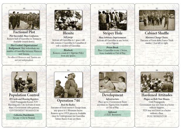 Colonial Twilight Event Cards 2