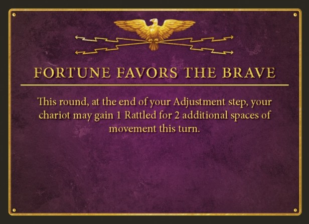 Chariots of Rome Fate Card