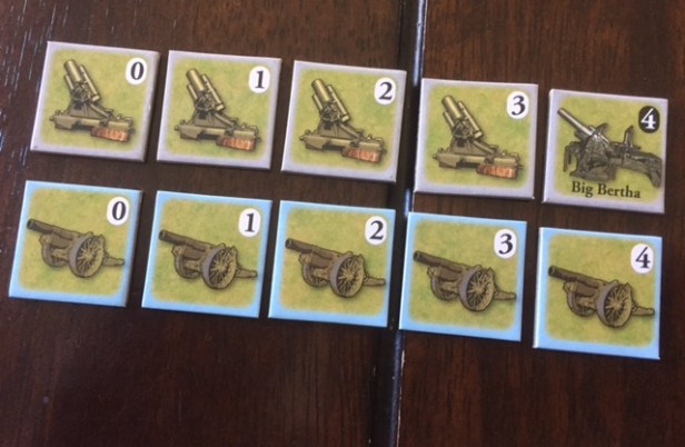 Fields of Despair Artillery Counters