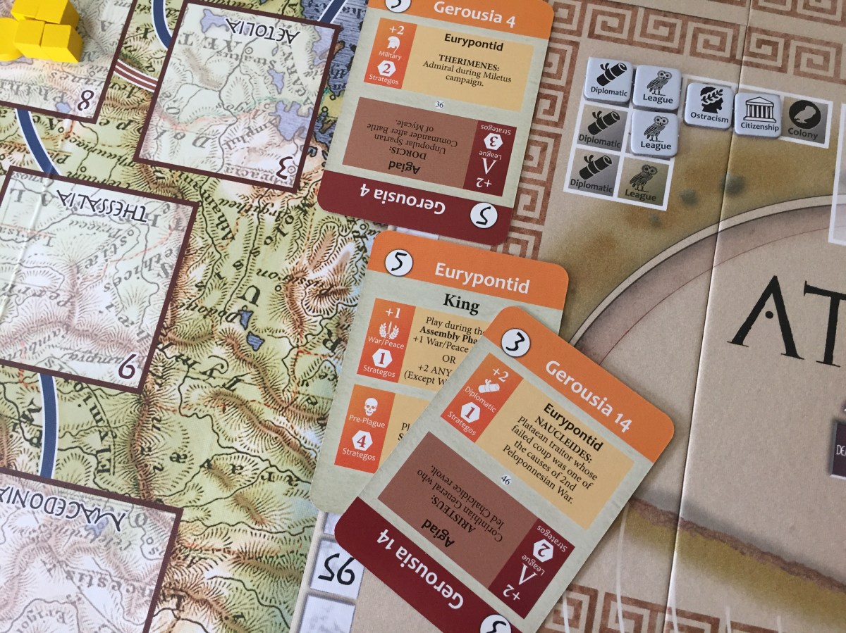 Pericles: The Peloponnesian Wars by GMT Games – Action Point 1 