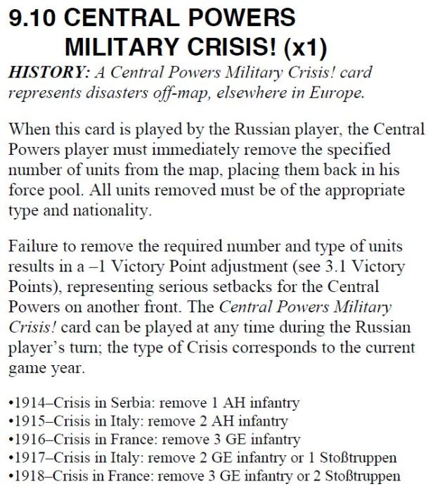 At All Costs! Central Powers Crisis 1