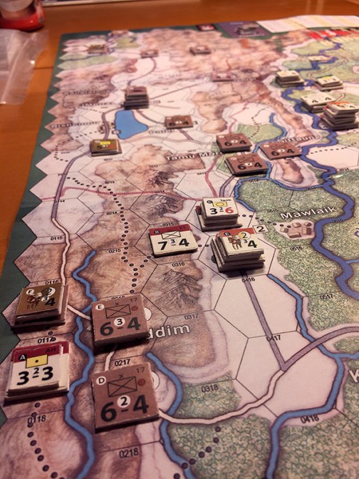 Nemesis Burma 1944 Play in Progress 2