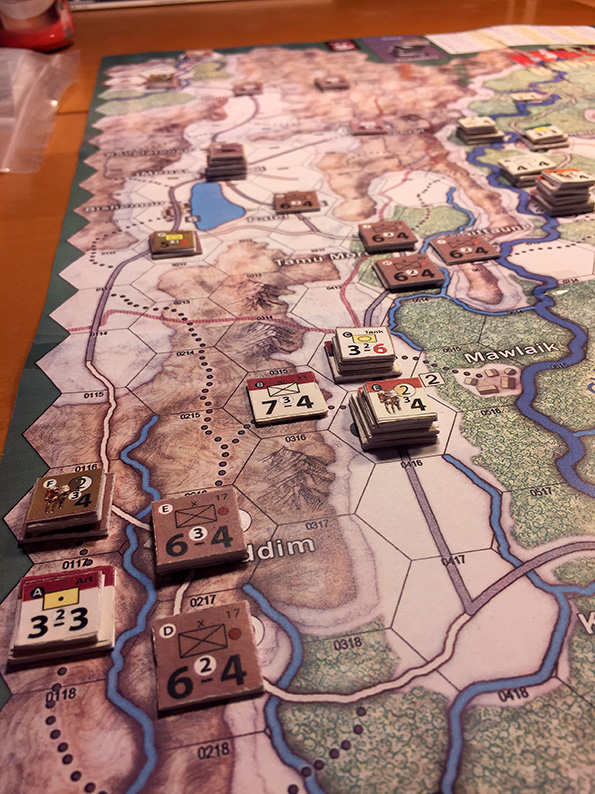 Nemesis Burma 1944 Play in Progress 2