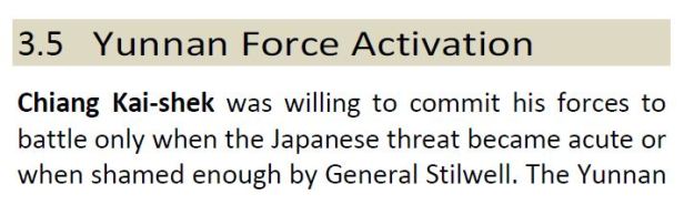 Nemesis Burma 1944 Yunnan Units