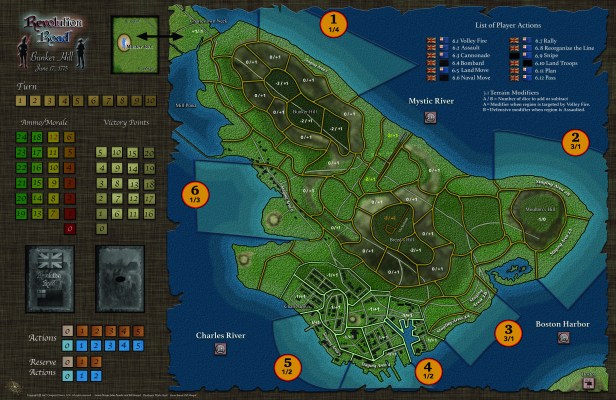 Revolution Road Bunker Hill Map