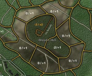 Revolution Road Inset Combat Modifiers from Terrain