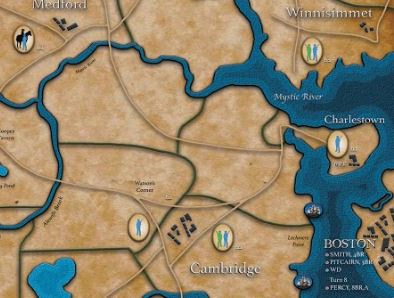 Revolution Road Inset Muster Locations