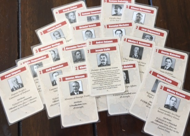Churchill Soviet Staff Cards