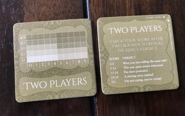 Shahrazad Scoring Tiles