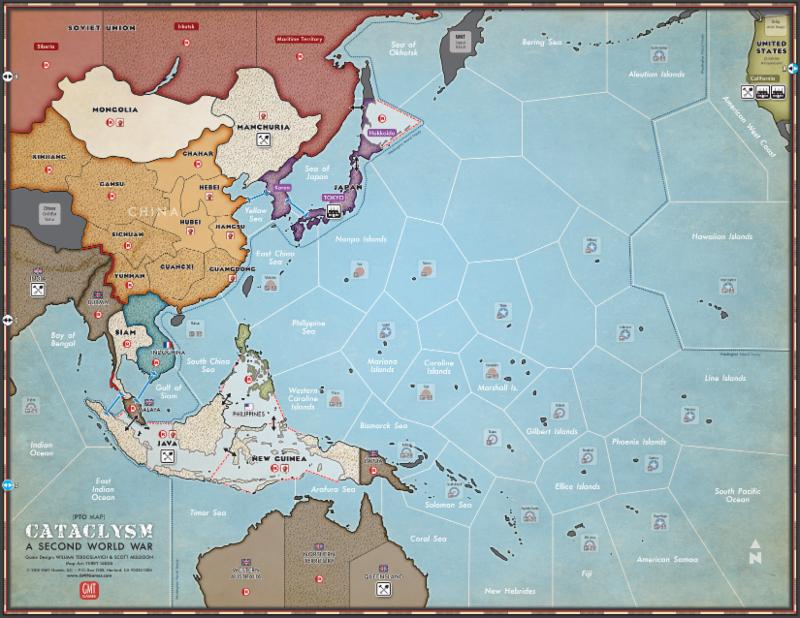 Cataclysm Pacific Map