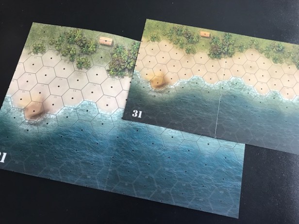 Heroes of the Pacific Map Cards