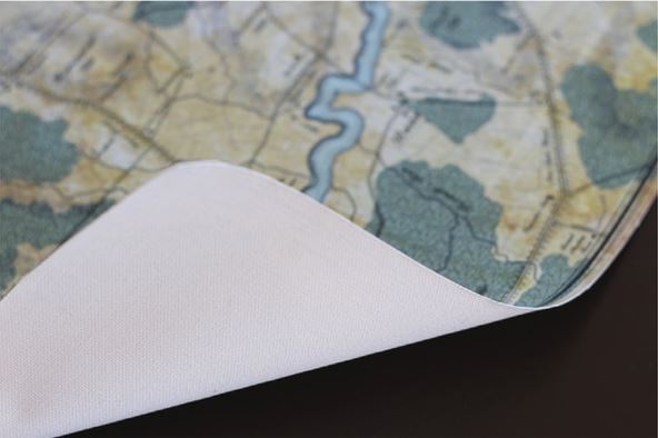 Sharpsburg Canvas Map