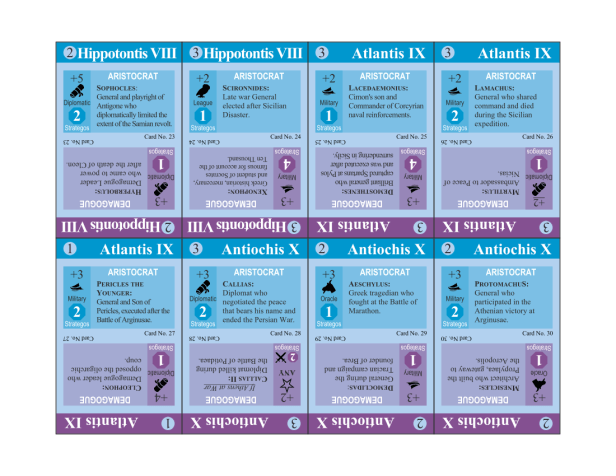 Athens Playtest Cards