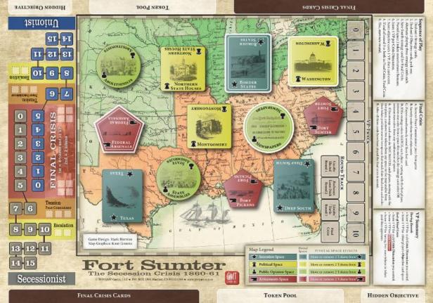 Fort Sumter Map