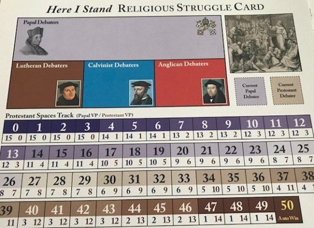 Here I Stand Relgious Struggle Card