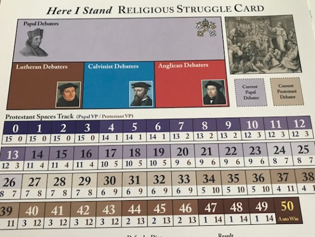 Here I Stand Relgious Struggle Card