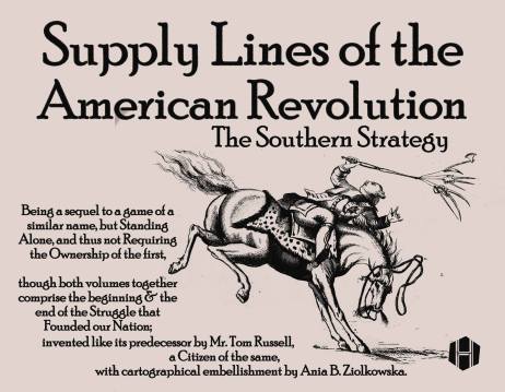 Supply Lines of the American Revolution The Southern Strategy