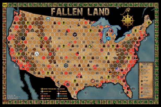 Fallen Land Map