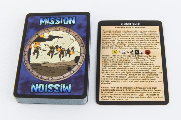 Fallen Land Mission Cards