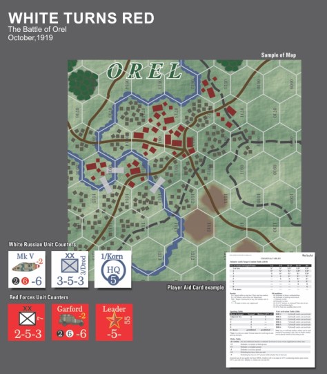 White Turns Red Map Counters