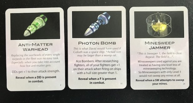 Space Empires 4X Alien Technology Cards 1