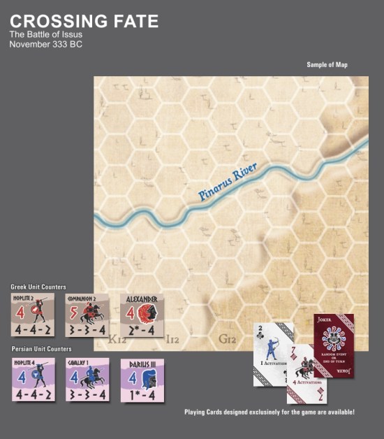 Crossing Fate Counters and Map