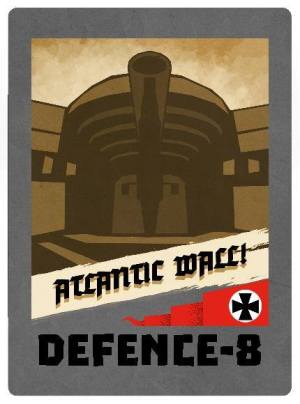 D-Day Op Overlord Card 5 Atlantic Wall