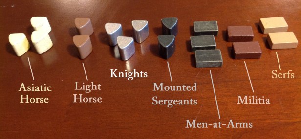 Nevsky Forces pieces by type