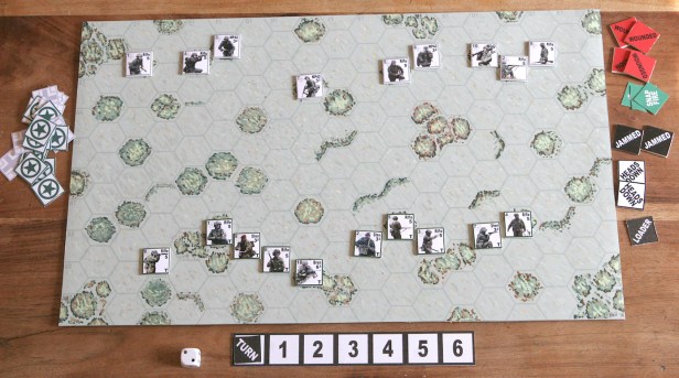 Until the Bitter End Map with Counters