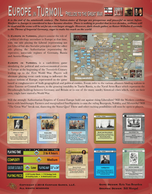 Europe in Turmoil Box Back