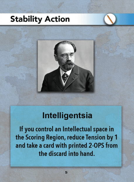 Europe in Turmoil Card Intelligentsia