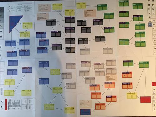 Europe in Turmoil Prototype Map