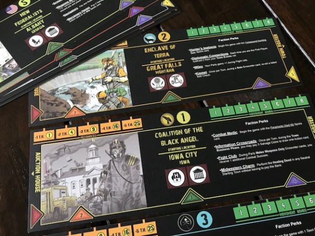 Fallen Land Faction Boards