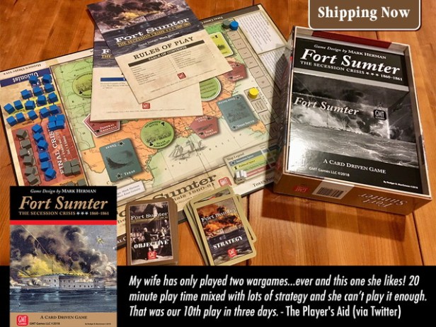 GMT Fort Sumter Quote