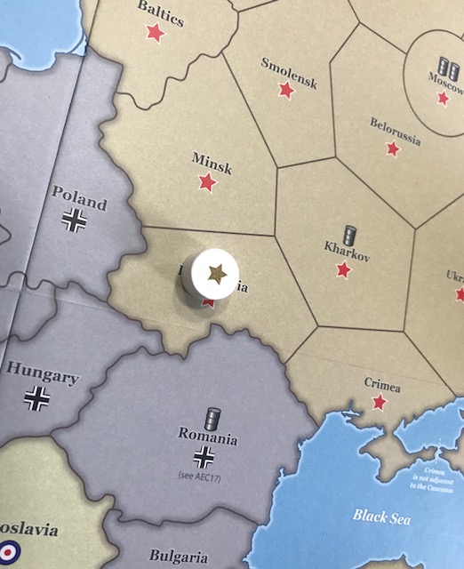 Hitler's Reich Attack Land Area Example 1