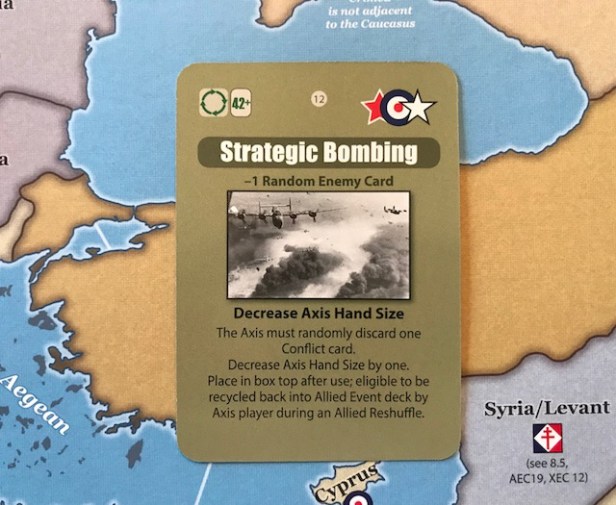 Hitler's Reich Event Card Strategic Bombing