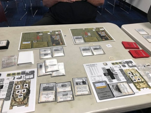 Tank Duel Solo Game in Progress