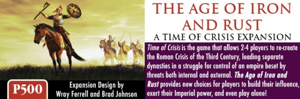 Time of Crisis The Age of Iron and Rust Banner