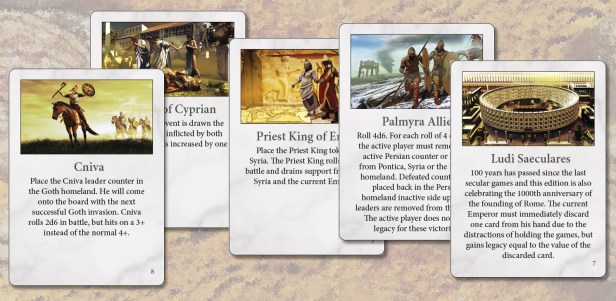 Time of Crisis The Age of Iron and Rust Card Examples Collage