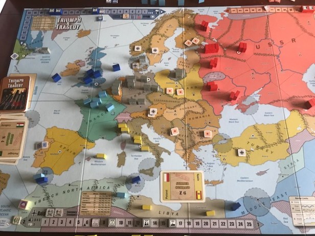 Triumph and Tragedy Map End of 1938