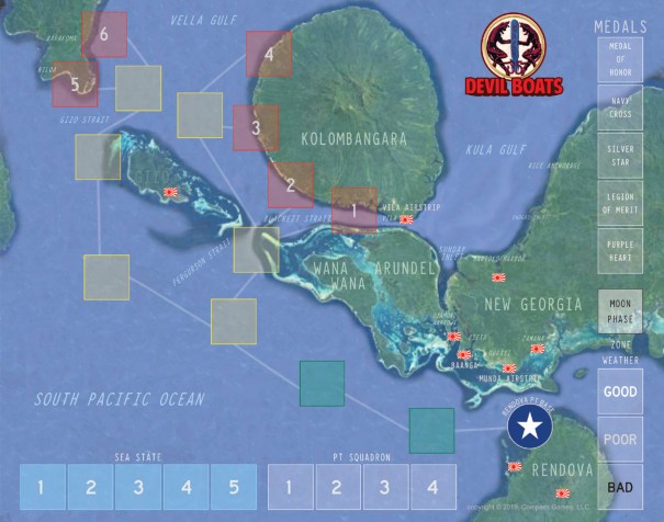 Devil Boats Map