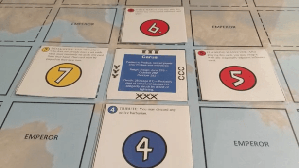 The Barracks Emperors Cards Played 1
