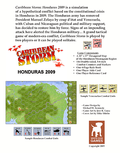 Caribbean Storm Info Sheet