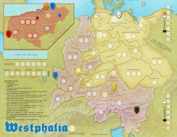 Westphalia Map