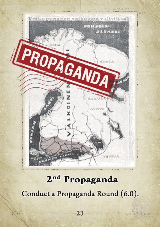 All Bridges Burning Propoganda Card