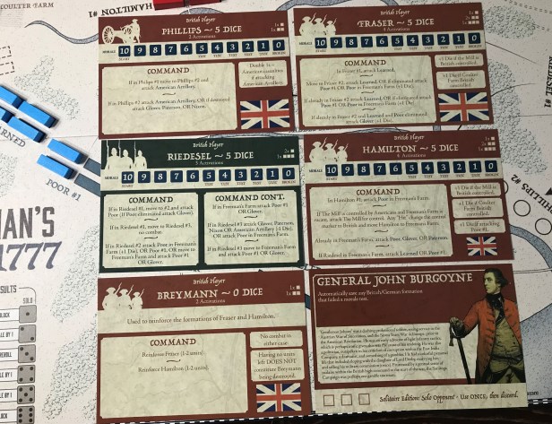 Freemans Farm Formation Cards