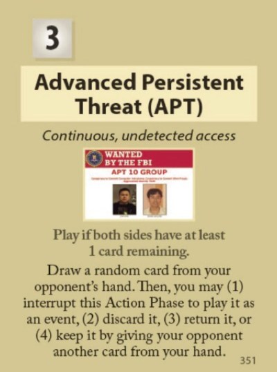 The Forever War APT Card