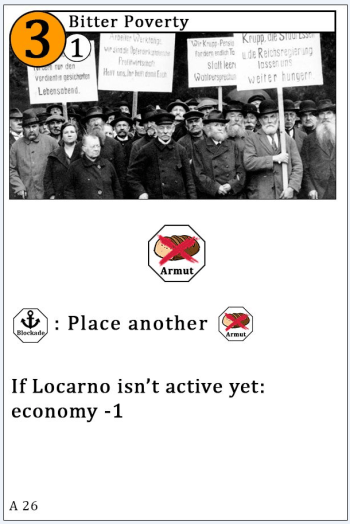 Weimar Bitter Poverty Card