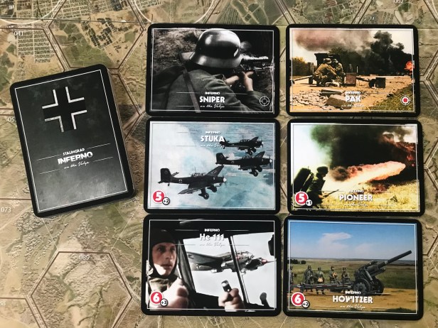 Stalingrad Inferno on the Volga German Support Cards